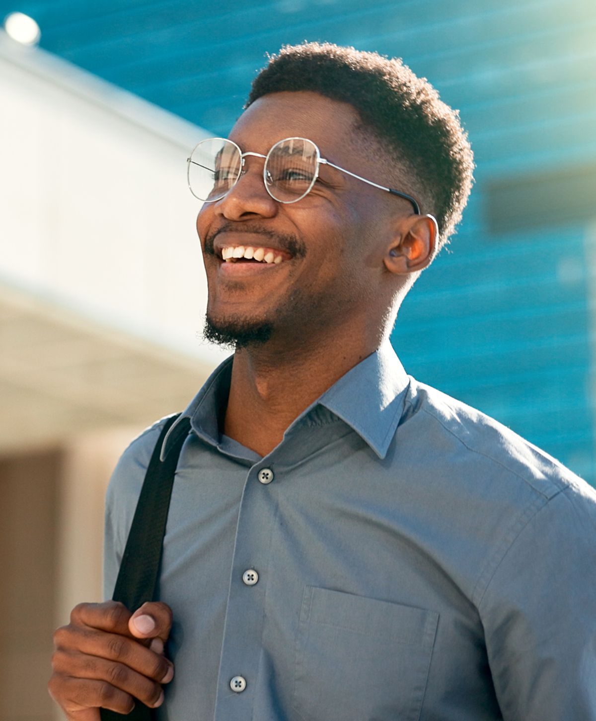 Abstract patterns on textured glass surface.
