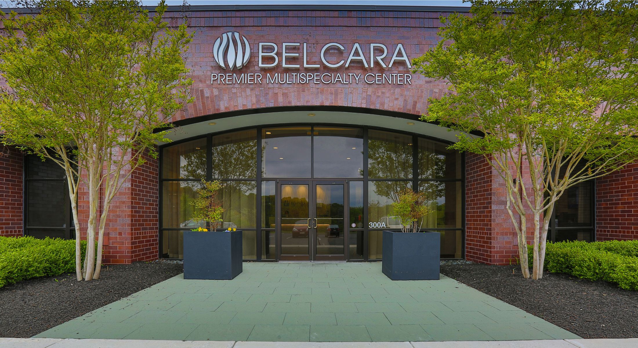 Belcara Premier Multispecialty Center entrance.
